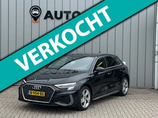 Audi A3 Sportback 30 TFSI S-line Black edition automatic |1E EIG|DEALERONDERHOUDEN|S-LINE|MATRIXLED|LEER|CRUISE|DUALCLIMATE|17INCH