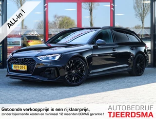 Audi RS4 2.9 TFSI A4 Avant quattro competition plus | Alcantara | Nappaleder | Schalenzitse RS | Adaptieve Cruise Control | Stoelverwarming | Climate Control | Metallic Lak | Privacy Glas | 20'' Lichtmetalen Velgen | Camera | 450PK | 600NM |