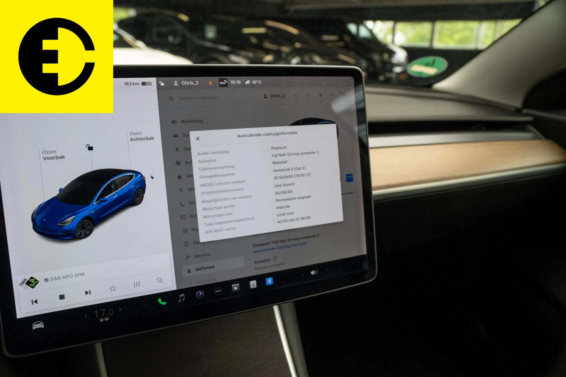 Hoofdafbeelding Tesla Model 3