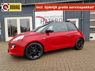 Hoofdafbeelding Opel ADAM Opel ADAM 1.4i GLAM Favorit Cabriotop Sport Leder Apple car Cruise LM16Black AV.