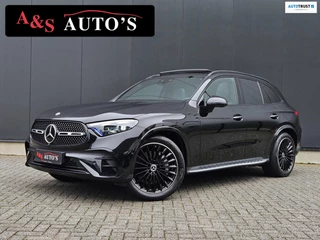 Mercedes-Benz GLC-klasse 400e 4MATIC AMG Luchtvering Panodak Burmester Memory 360camera Trekhaak Stoelkoeling Sfeer