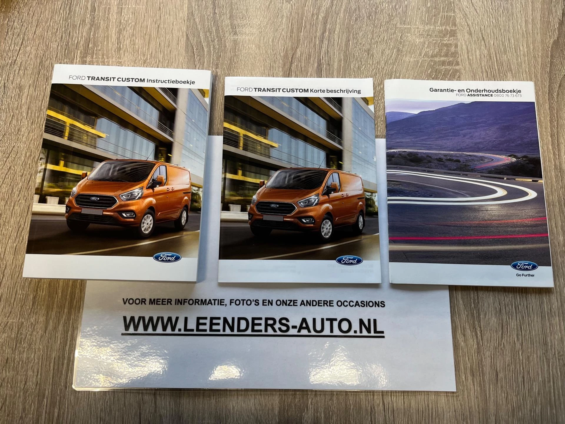 Hoofdafbeelding Ford Transit Custom