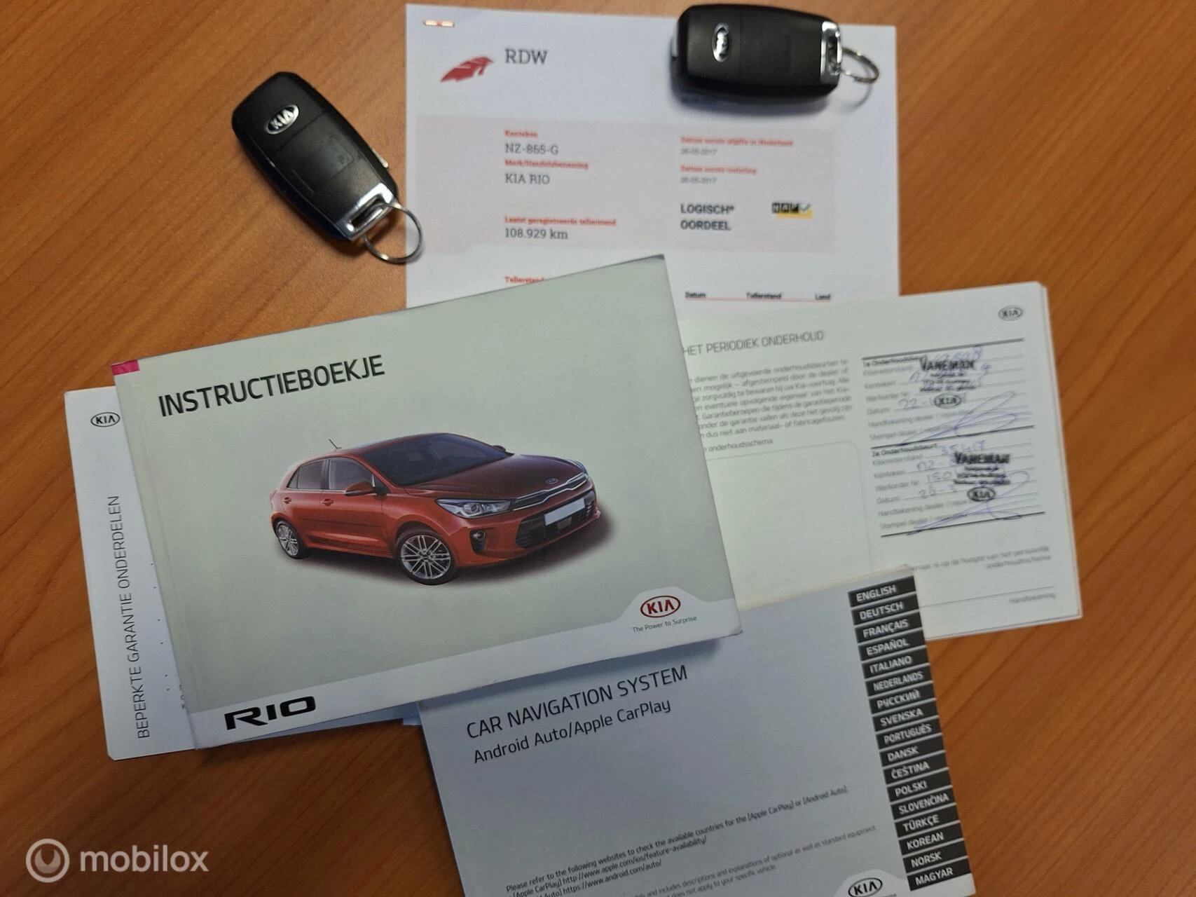 Hoofdafbeelding Kia Rio