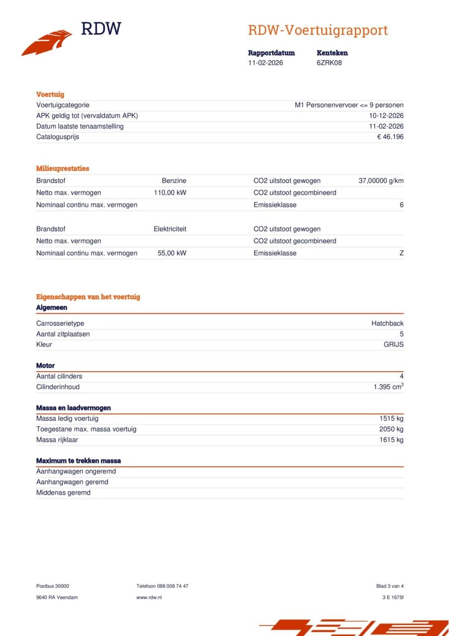 Hoofdafbeelding Audi A3