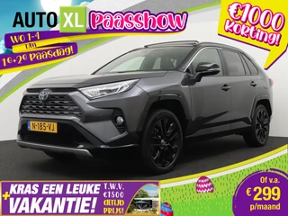 Toyota RAV4 2.5 Hybrid Bi-Tone Pano-dak H-Leder Trekhaak  Adap.Cruise JBL