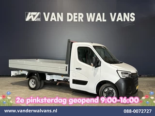 Renault Master 2.0 dCi Pick Up Open Laadbak Dubbel Lucht Euro6 Airco | Cruisecontrol | LED | Leder Bluetooth telefoonvoorbereiding