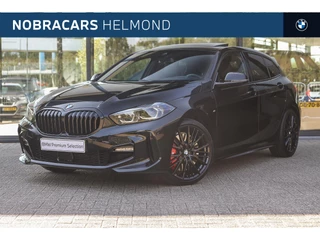 BMW 1 Serie 118i High Executive M Sport Automaat / Panoramadak / Sportstoelen / Adaptieve LED / Achteruitrijcamera / Live Cockpit Professional / Stoelverwarming