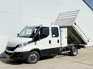 Iveco Daily 35C14 Kipper Dubbele Cabine Dubbellucht Trekhaak Airco Cruise Control Lucht Geveerde Stoel