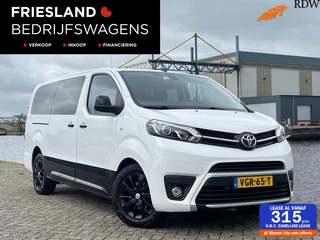 Toyota ProAce Worker 2.0 D-4D Black Line Long dubbele cabine Trekhaak/Leder/Camera/Carplay/Navi/PDC/17"/1e.Eig