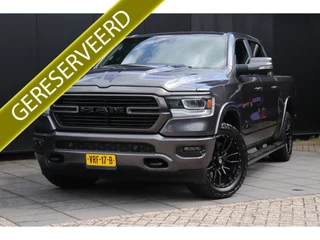 Dodge Ram 1500 5.7 V8 4x4 Crew Cab Laramie | LEDER | MEMORY | STOEL/STUURVERW. | 12 INCH SCHERM | STOELVERK. | NAVI | CAMERA | SIDE-STEPS | LPG | TREKHAAK | CRUISE |