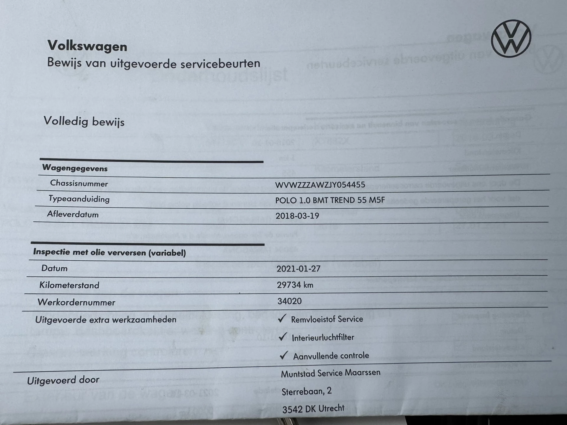 Hoofdafbeelding Volkswagen Polo