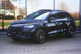 Audi Q5 50 TFSI e Quattro 300 PK S-Line Edition Competition, Panoramadak, RS-Leder, Adap. Cruise Control, 360 Camera, Memory, Winterpakket