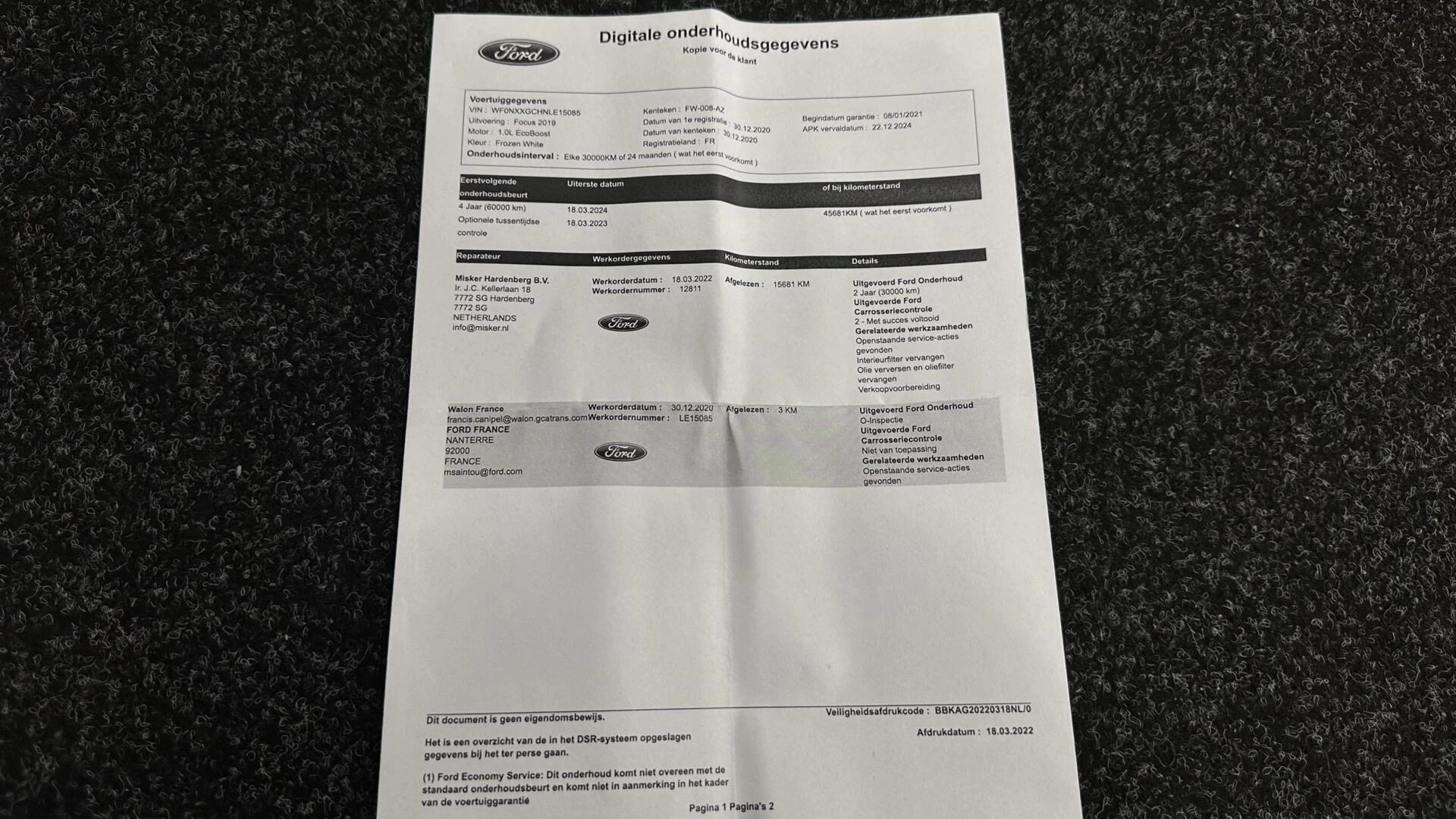 Hoofdafbeelding Ford Focus