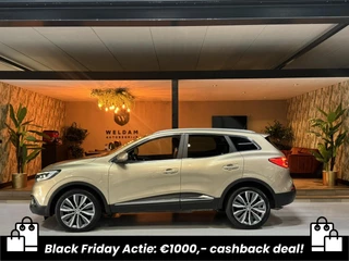 Renault Kadjar 1.2 TCe Intens Garantie LED Camera Cruise Clima Leder Navi Keyless Blind Spot Rijklaar