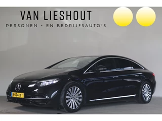 Hoofdafbeelding Mercedes-Benz EQS Mercedes-Benz EQS 350 Business Line 90 kWh - NL- Auto!! Elek. Trekhaak I Mem. seats I Dode hoek -- Bevrijdingsdag open van 11.00 t/m 16.00 uur --