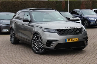 Land Rover Range Rover Velar 2.0 I4 Turbo AWD R-Dynamic HSE / Trekhaak / Panoramadak / 360Camera / Head-up / Laser LED / 21'' / Meridian High End / Stoelmassage+Verwarming / Stuurverwarming / DAB / ACC