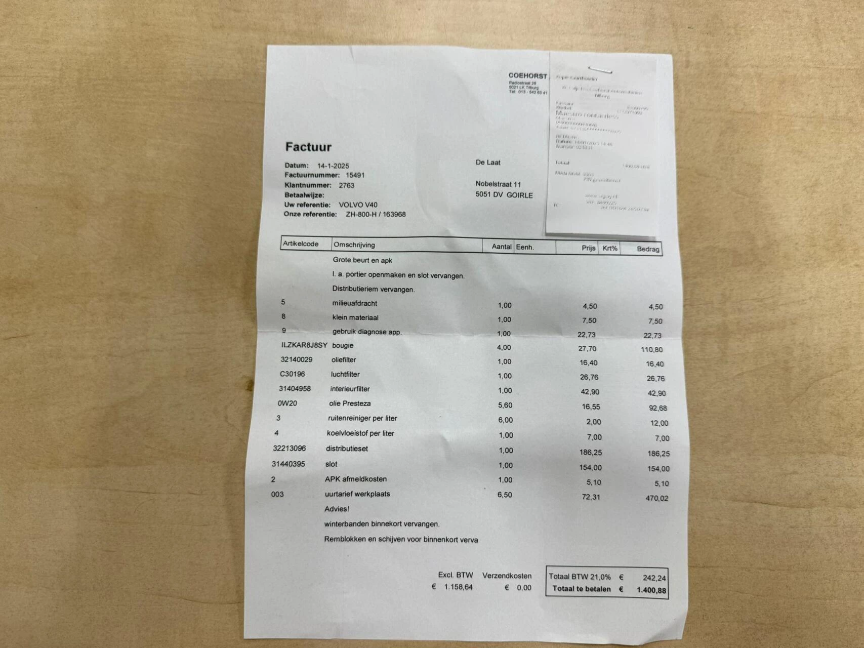 Hoofdafbeelding Volvo V40