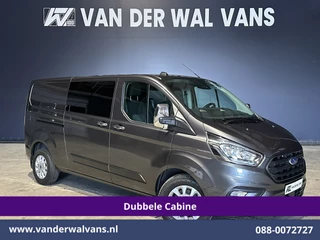 Ford Transit Custom 2.0 TDCI 170pk L2H1 Dubbele Cabine Euro6 Airco | 5-Zits | Camera | LED | Cruisecontrol | 2800kg Trekhaak Stoelverwarming, Verwarmde voorruit, Parkeersensoren