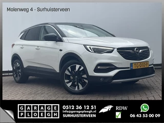 Hoofdafbeelding Opel Grandland X Opel Grandland X 1.2 Turbo Innovation Trekhaak Leder 360cam Stoelverw+Ventilatie Carplay Vol opties!