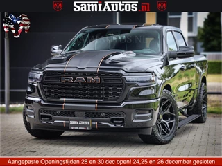 Dodge Ram 1500 Limited Night H.O 540HP 706Nm | Massage + Full Option | De Meest Luxe en Volle Pick-Up in zijn Klasse | Comfortabele Dubbele Cabine met Royale 5 Zitplaatsen | BPM vrij | Nu Leverbaar uit Voorraad | Voorraad Nr 2338 - 5404