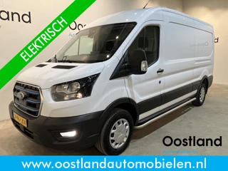 Ford E-Transit 350 L3H2 Trend 89 kWh 184 PK / 100% Elektrisch !! / Airco / Cruise Control / CarPlay / Camera / Navigatie / 3-Zits / NIEUW !!