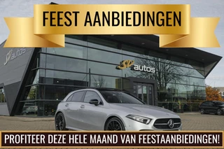 Mercedes-Benz A-klasse A220 Benzine AMG 190pk Panoramadak Widescreen Night pakket 19" LMV Sfeerverlichting