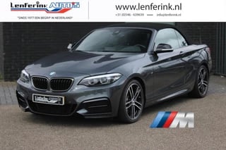 BMW 2-serie Cabrio M240i High Executive Navi Leder Led koplampen