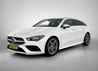 Mercedes-Benz CLA-klasse Shooting Brake 200 AMG (NL-auto, 1e eig, Dealer OnderH, Sfeerverlichting, Navi, StoelV, Etc)