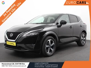Nissan Qashqai 1.3 MHEV Xtronic N-Connecta | Navigatie | Climate Control | Camera 360 | Led | Verwarmde voorstoelen | Stuurwiel verwarmd | Adaptive Cruise Control | Lichtmetalen Velgen