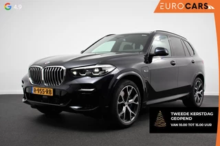 BMW X5 xDrive45e 394pk High Executive M-Sport PHEV 6 cilinder Panoramisch schuif-kantel dak Harman Kardon Head up display Lederen bekleding Electrische verstelling comfort stoelen