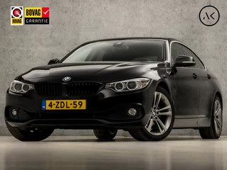 BMW 4 Serie Gran Coupé 420i Sportline 184Pk Automaat (NAVIGATIE, DEALER ONDERHOUDEN, CLIMATE, TREKHAAK, HARMAN/KARDON, CAMERA, SPORTSTOELEN, GETINT GLAS, XENON, NIEUWE APK, NIEUWSTAAT)