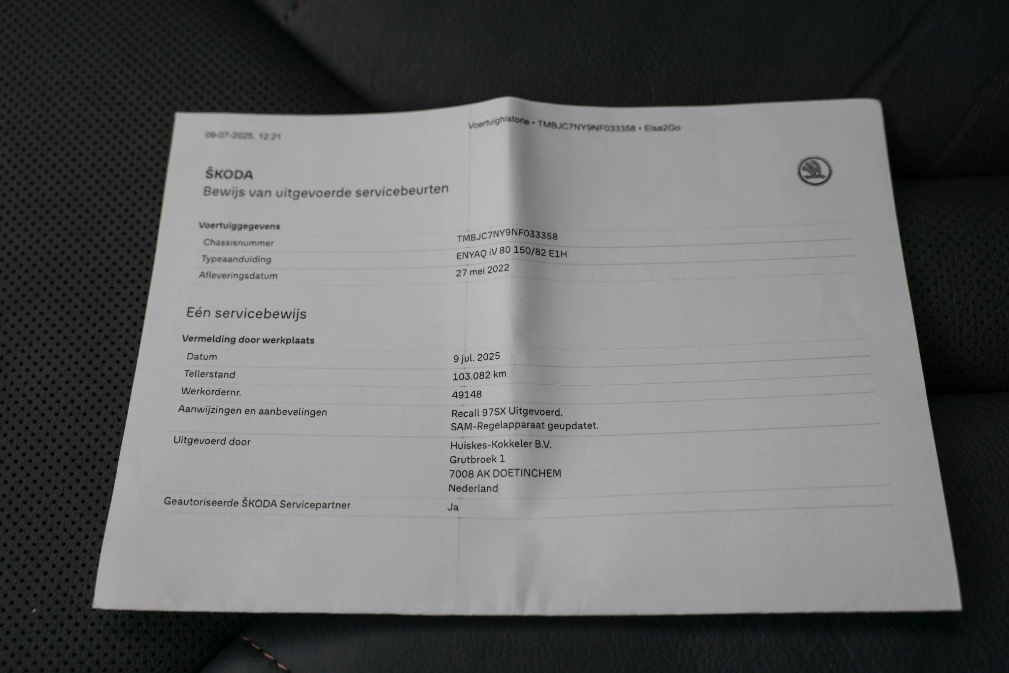 Hoofdafbeelding Škoda Enyaq iV