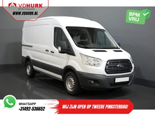 Ford Transit 350 2.0 TDCI 130 pk Aut. L2H2 Trend 2x Schuifdeur/ Standkachel/ Stoelverw./ Camera/ PDC/ Cruise/ Airco/ Trekhaak