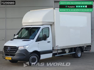 Mercedes Sprinter 514 CDI Laadkep Zijdeur Dubbelucht Bakwagen Airco Cruise D'Hollandia Euro6 Meubelbak Koffer Airco Cruise control