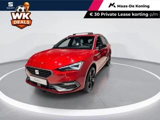 SEAT Leon Sportstourer 1.5 TSI e-Hybrid FR PHEV | Black Pack | Technology Pack | Panoramadak | SEAT Audio System| 18 Inch | Matrix LED | Dinamica® zwart, elektrisch verstelbaar | 3000,- Euro Herwaardering!