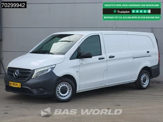 Mercedes Vito 110 Dubbele Schuifdeur L3H1 LED Airco Cruise Camera Parkeersensoren Euro6 L3 Long Airco Cruise control