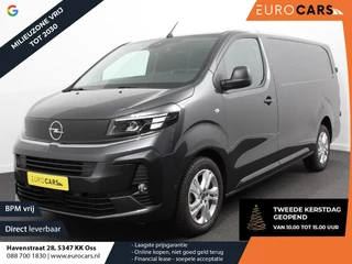 Opel Vivaro 2.0 BlueHDi 180 S&S L3 Automaat Apple Carplay /  Android Auto Parkeersensoren V+A Trekhaak Camera Navigatie Cruise Control LED koplampen houten afwerking laadruimte