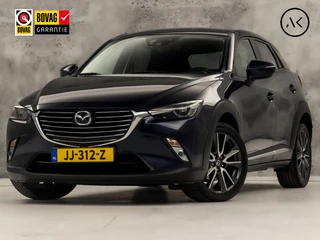 Mazda CX-3 2.0 SkyActiv-G 120 GT-M (NAVIGATIE, CLIMATE, CAMERA, LEDER, STOELVERWARMING, BOSE AUDIO, SPORTSTOELEN, GETINT GLAS, ADAPTIVE CRUISE, NIEUWSTAAT)