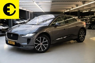 Hoofdafbeelding Jaguar I-PACE Jaguar I-PACE EV400 S 90 kWh | SOH 81,1% | Meridian audio | Stoelverwarming | Wit leder