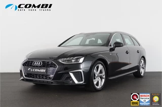 Hoofdafbeelding Audi A4 Audi A4 Avant 35 TFSI S line > Mythos Black/Leer/Virtual cockpit/Carplay/Stoelverwarming...