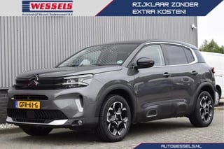 Citroën C5 Aircross 1.2 Hybrid Plus Elek. achterklep, Half leder, Carplay, 360* camera,