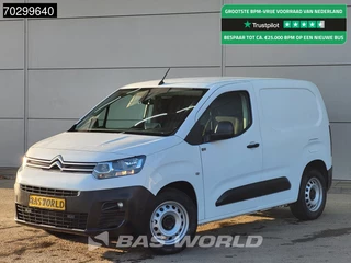 Citroën Berlingo 110pk Automaat Emissievrij L1H1 Benzine Navi Airco Cruise Parkeersensoren v+a Euro6 L1 Airco Cruise control
