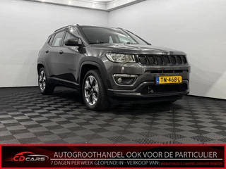 Hoofdafbeelding Jeep Compass Jeep Compass 1.4 MultiAir Night Eagle Half leder, Camera, Keyless start, Navi, Rijstrook correctie, Cruise control, A start stop