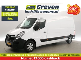 Opel Movano 2.3 Turbo L3H2 | Airco | Camera | Cruisecontrol | Elektrpakket | Schuifdeur