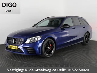Mercedes-Benz C-klasse Estate 180 Business Solution AMG Automaat | 1e eigenaar | Navigatie | Trekhaak | Camera | Half Leder |