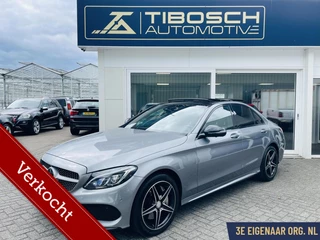 Mercedes C-klasse 300 AMG Night ✅ 360 gr PANO head-up Adaptieve cruise