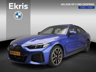 BMW i4 Gran Coupé eDrive35 | M-Sportpakket | LED | Leder | Navigatie | Schuifdak | Stoelverwarming | Sportstoelen | DAB | Harman-kardon sound | Alu 19 inch