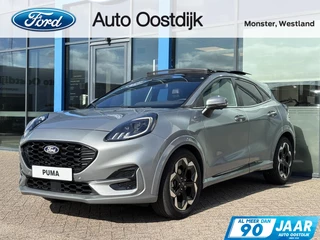 Ford Puma 1.0 EcoBoost Hybrid ST-Line X 155PK Automaat NIEUW MODEL!! Afn. Trekhaak Panodak Winterpack Adaptieve Cruise MATRIX-LED SYNC4 Navi Blind-Spot Elek. Achterklep B&O  *Full Options*