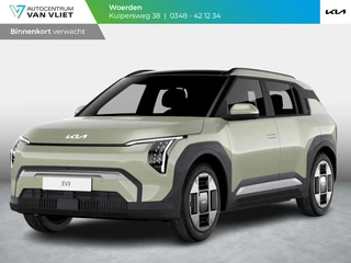 Kia EV3 Plus 81.4 kWh | Levering Juni | 600km Rijbereik | Navi | 17" | Adapt. Cruise | Clima | PDC | Dakrails | Stoel&Stuurverw. | Priv Glass | BSM | Private Lease € 581,- Actie !