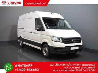 Volkswagen Crafter 35 2.0 TDI 140 pk DSG Aut. L3H3 BPM VRIJ! LED/ Virtual Cockpit/ Camera/ Cruise/ Carplay/ Gev.Stoel